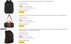 Gear Leather Backpack @ Minimum 80% Discount