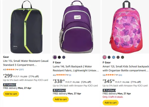 Image of Gear Luggage Minimum 70% Discount