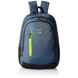 Gear Navy Blue and Green Casual Backpack