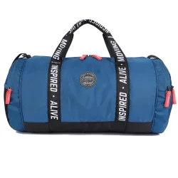 Gear Polyester Inspired Alive Moving 33L Large Water Resistant Travel Duffle Bag /Gym Bag /Sports Duffle For Mens /Wome