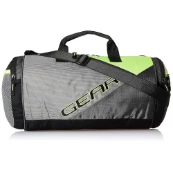 Gear Polyester 39 cms Grey Travel Duffle (DUFBLOCKY0403)