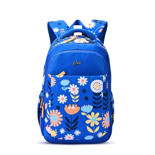 Image of Gear Poppy 19"/24L Large Water Resistant School Bag/Casual Backpack/Daypack/Laptop Bag for Boys/Girls (Blue - Green)