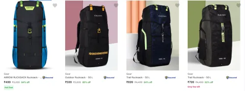 Image of Gear Rucksacks upto 85% Discount