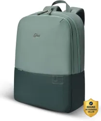 Gear Small 12 L Laptop Backpack UBER LEATHERITE LAPTOP BACKPACK (Green)