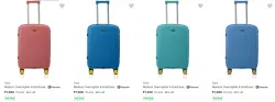 Gear Suitcases upto 86% Discount