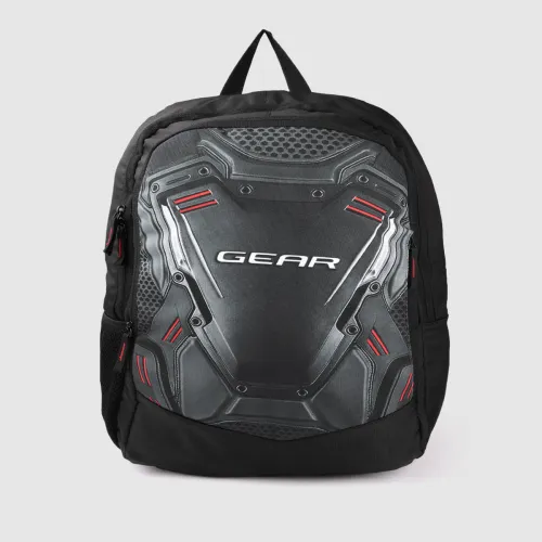 Image of Gear Unisex Graphic & Brand Logo Print Backpack