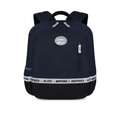 Gear Unisex Navy Blue Solid Backpack