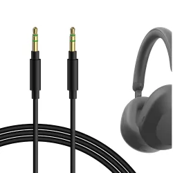 GEEKRIA Audio Cable Compatible with Sony WH-1000XM6 /1000XM5 /1000XM4, XB920N /XB910N, CH720N, ULT Wear Headphones Cable