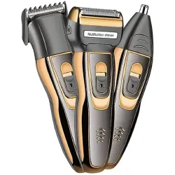 Geemy GM-595 3-in-1 Grooming Set Hair Clipper & Trimmer