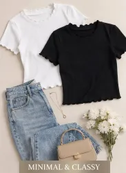 GeetaKashiStore  Casual Cap top Pack of 2