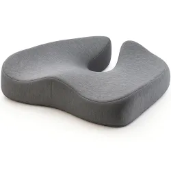 Orthopedic Gel Memory Foam Coccyx Seat Cushion U-Shape