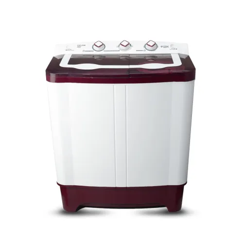 Image of Gem 6.8 Kg Semi-Automatic Top Loading Washing Machine (WM GWM88RD, Red)