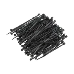 Generic Self Locking Nylon Cable Zip Ties, 100 piece