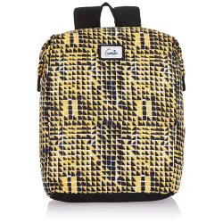 Genie Mosaic Daypack for Women & Girls (15L) | Modern Travel & Outdoor Daypack | Multi-Compartment | Mustard Yellow