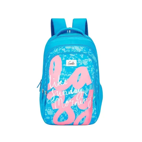 Image of Genie Snoozy School & College Backpack – Blue (36L)