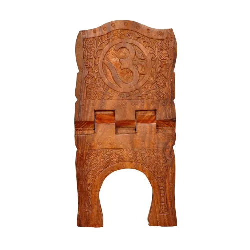 Image of Genuine Sheesham Wood Handcrafted Rehal 