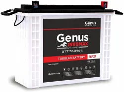 Genus Invomax GTT56048X 150 Ah Tall Tubular Inverter Battery  (150Ah)