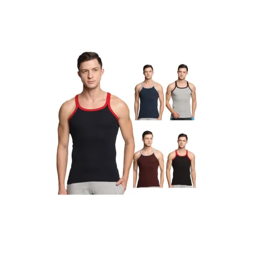 Image of Genx Men's Super Combed Sports Style(Pack of 5) 