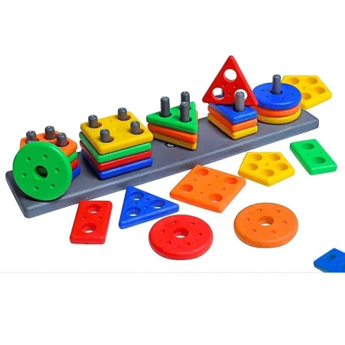 Image of Geometric Shape Stacker Rectangle