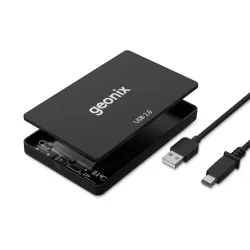 GEONIX 2.5inch SSD Enclosure Black