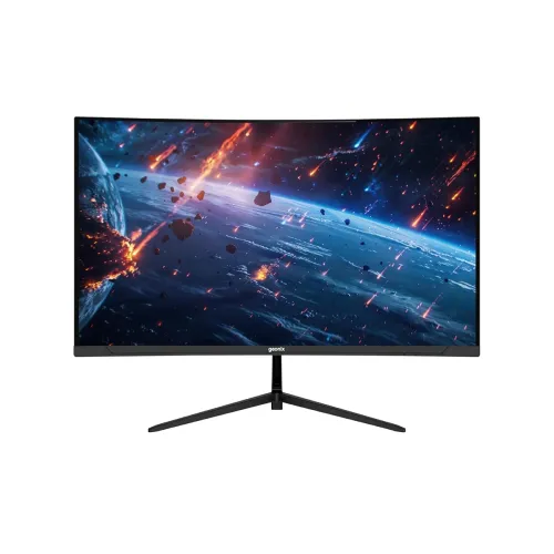 Image of GEONIX Neon 27Inch Curved Full HD Monitor (68.58 cm) 120Hz Refresh Rate, 5ms Response Time, 3000:1 Contrast Ratio, Built