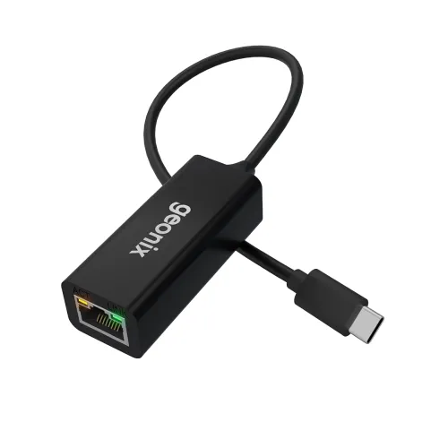Image of Geonix Befit E6, Type C to LAN Gigabit Ethernet Adapter, 1000 Mbps Network LAN Speed, RJ45 LAN Port, for Windows/Mac/Lin