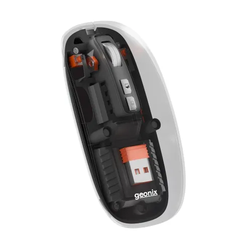 Image of GEONIX Crystal Rechargeable Wireless Mouse