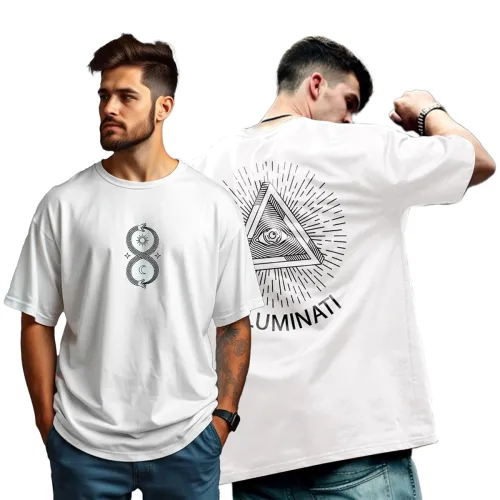 Image of GESPO Men Oversized T-Shirt for Men