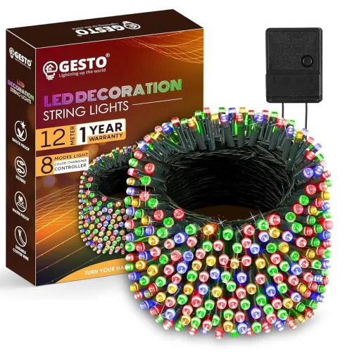 Image of Gesto 12m Multicolor LED String Lights