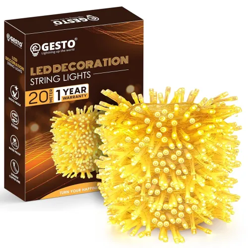 Image of Gesto 20 Meter Led Serial String Lights 