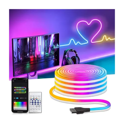 Image of Gesto 5m RGB Neon LED Strip Light