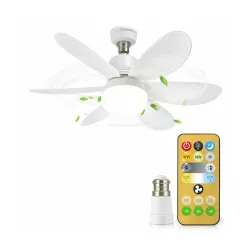 Gesto Ceiling Fan with LED Light Remote