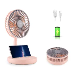 Gesto High Speed Rechargeable Table Fan