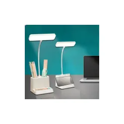 Gesto LED Study Lamp Rechargeable with Flexible Neck 3 Color Changin