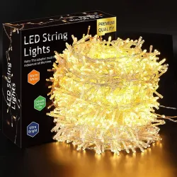 Gesto Warm White Led Serial String Lights 19 Meter