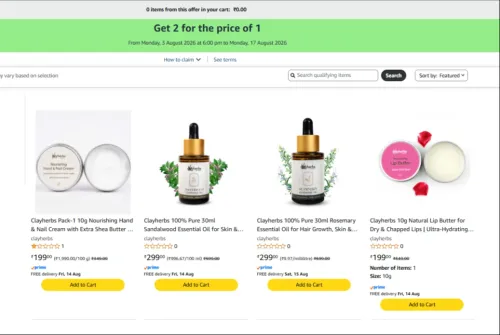 Image of Get 2 for the price of 1