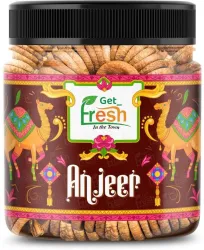 Get Fresh Dried Figs Dry Fruits 250g Jar Packing