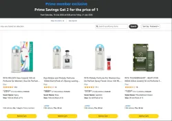 Get 2 for the price of 1 on Perfumes