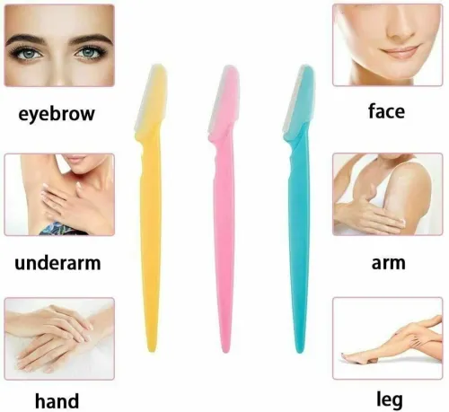 Image of GFSU Face Razor Eyebrow, Facial Hair Removal Women  (Pack of 3)