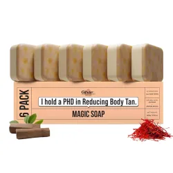 Ghar Sandalwood & Saffron Handmade Soap Pack