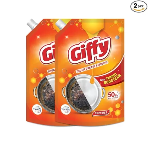 Image of Giffy Liquid Dishwash Gel 900ml (Pack of 2)
