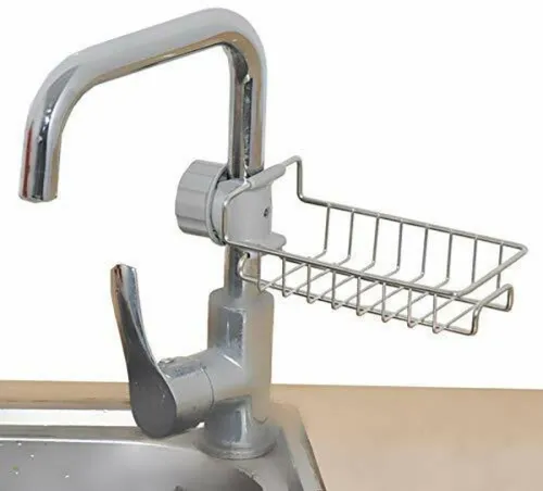 Image of Giffy Stainless Steel Sink Organizer Rack