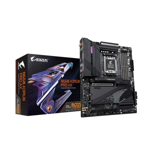 Image of Gigabyte B650 Aorus Pro AX AMD B650 Socket AM5 ATX DDR5-SDRAM Motherboard