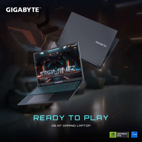 Image of GIGABYTE G Series Intel Core i7 13th Gen 13620H - (16 GB/1 TB SSD/Windows 11 Home/8 GB Graphics/NVIDIA GeForce RTX 4060)