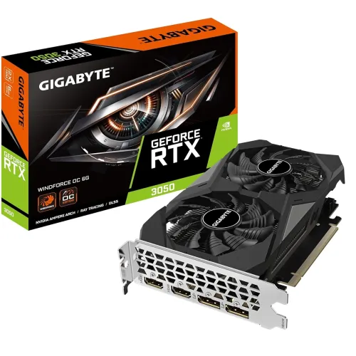 Image of GIGABYTE GeForce RTX 3050 WINDFORCE OC 6G