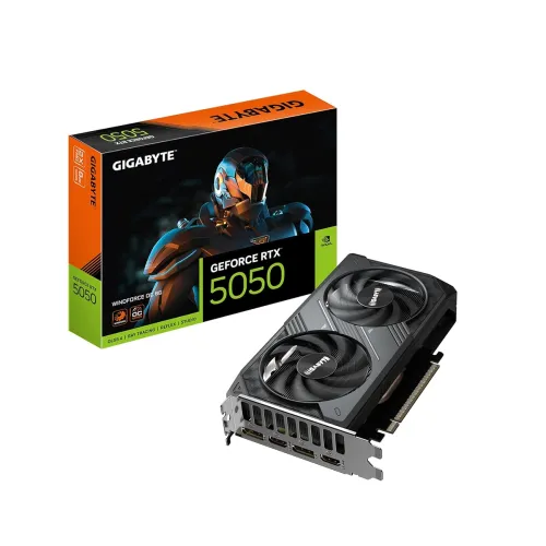 Image of GIGABYTE GeForce RTX 5050 WINDFORCE OC 8GB GDDR6
