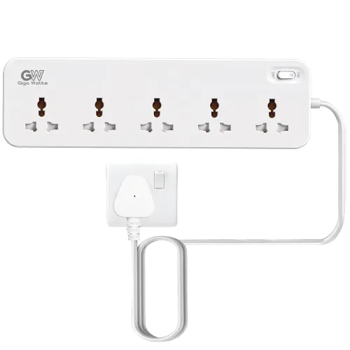 Image of GIGAWATTS 5-in-1 2500W Power Extension Board