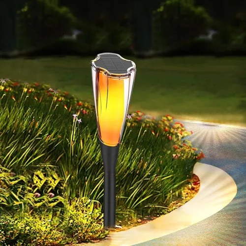 Image of GIGAWATTS GW-238 Solar Torch Light with 2V Panel 800mAh Ni-MH Battery 