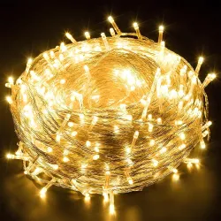 GIGAWATTS ZINDAL 10.5 MTR/38 LED String Light 360° Copper Power Pixel 35 Feet