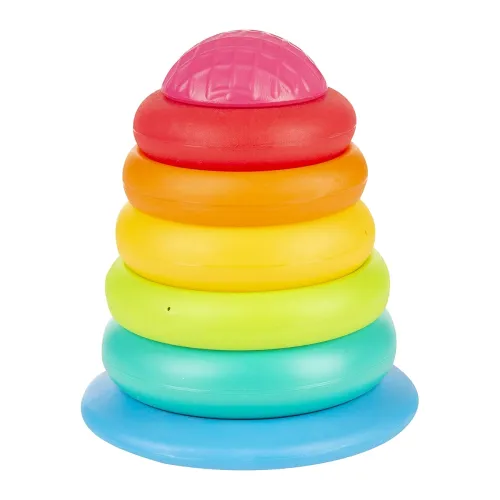 Image of Giggles Funskool Stack-A-Ring Multicolour Toy Kids
